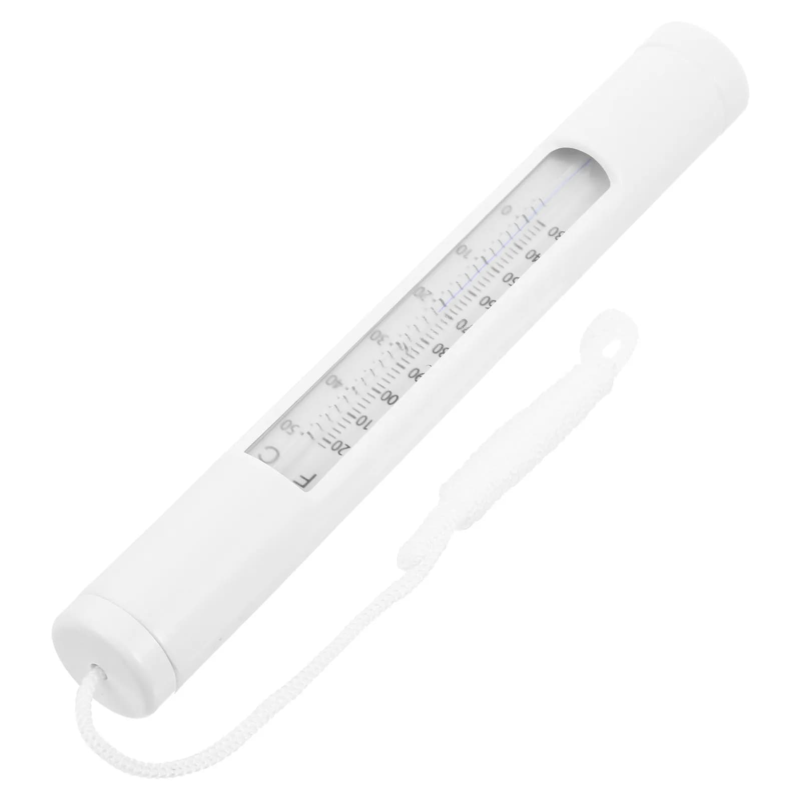 Pool thermometer with floating design, precision waterproof device for measuring temperature for pools, whirlpool tubs, bath tubs, outdoors