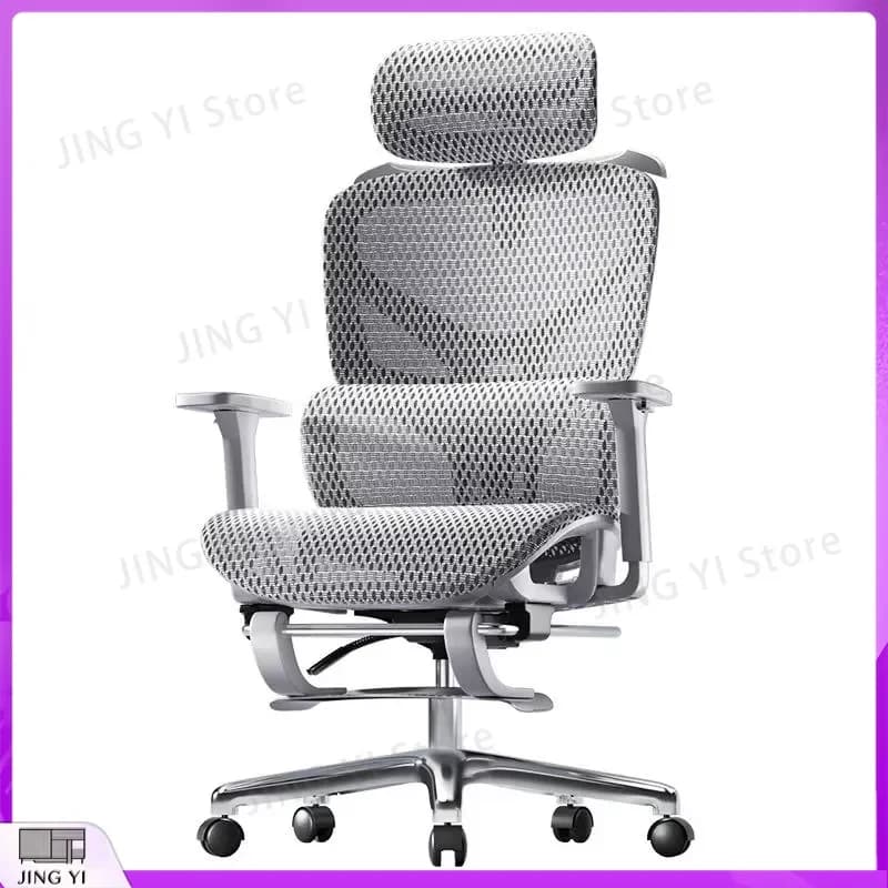 Professional Ergonomic Gaming Chair with Double Adjustable Backrest 6D Armrest Breathable Mesh Design Office Computer Chair