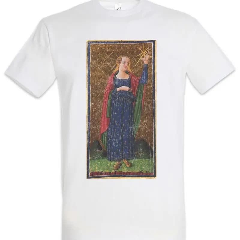 Tarot Arcanum Star T Shirt Card Cards Symbol Sign Logo Insignia The