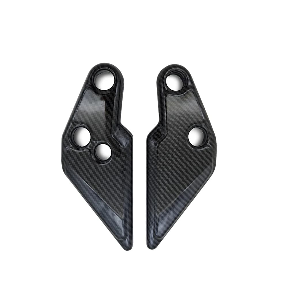 Per Kawasaki Ninja 1000sx Copri poggiapiedi in fibra di carbonio Accessori moto