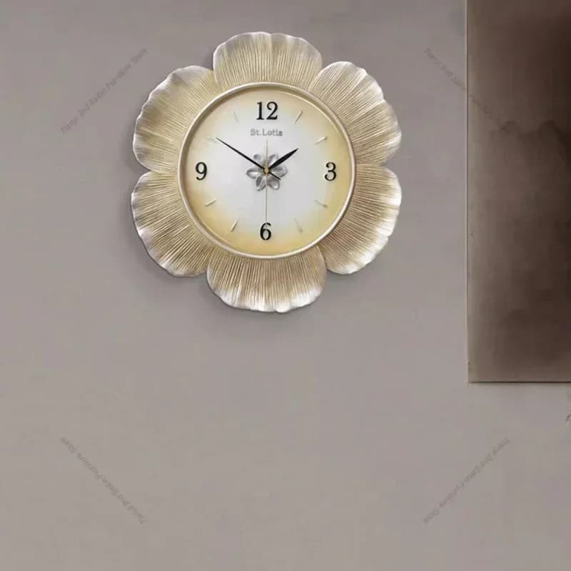 Nordic Art Mural Wall Clocks Silent Decoration Luxury Living Room Wall Clocks Elegant Italian Design Home Decor Reloj Pared LLWC