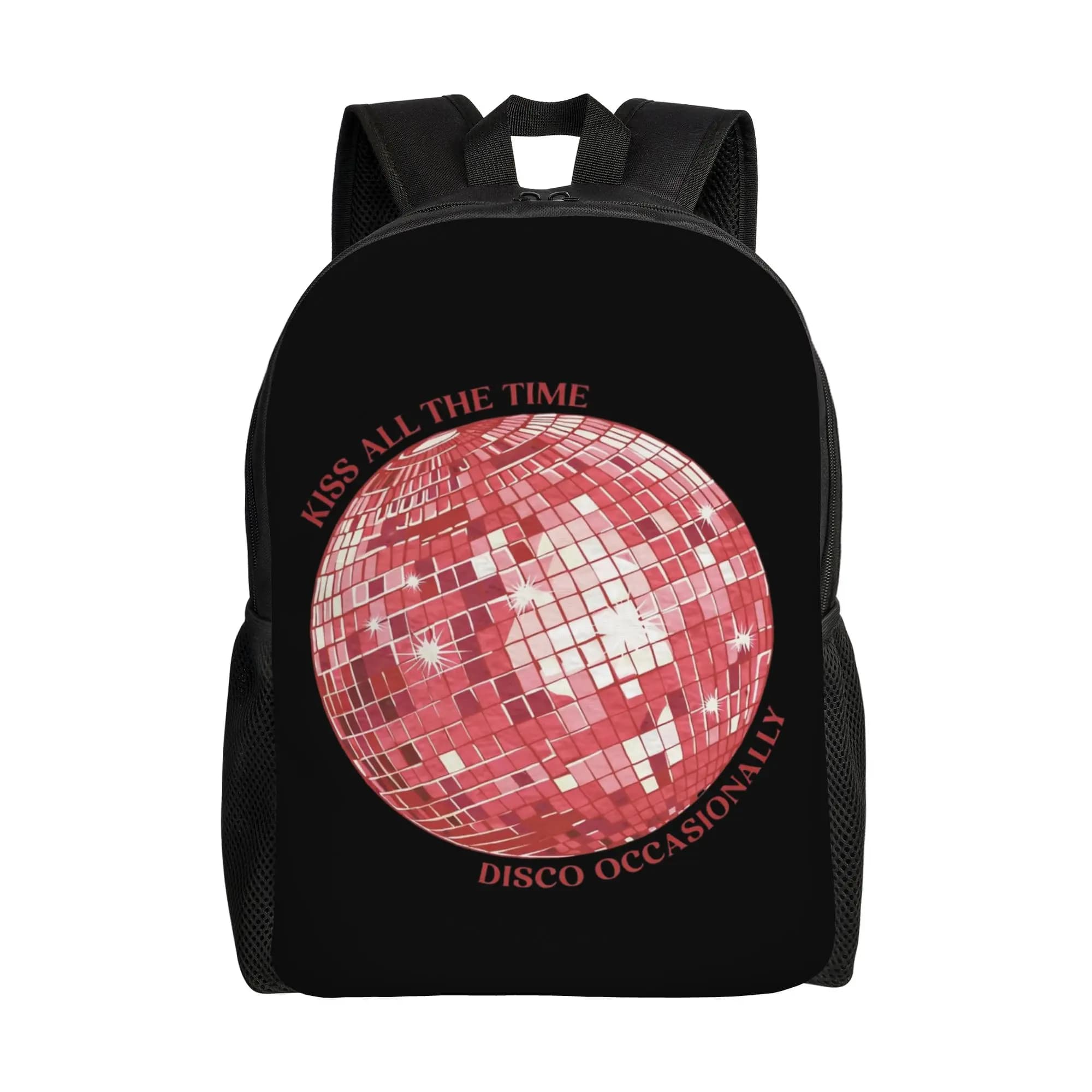 Zaino Harrys Styles Kiss All The Time Disco per uomo e donna, zaino da scuola superiore, borsa a tracolla per computer portatile, regalo