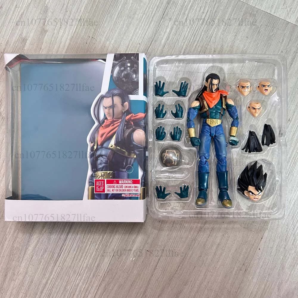 SHFiguarts SHF SUPER Android 17 Dragon Ball Super modellazione stile semplice e eroico Action Figure modello giocattoli regalo stanza ornamento