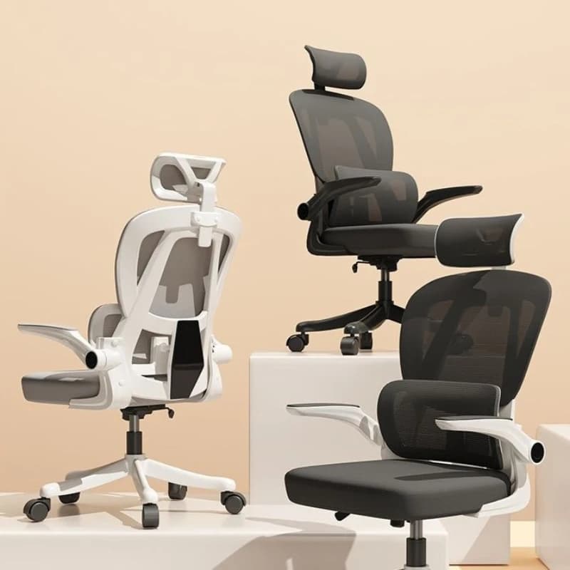Articoli per la casa Ufficio mobile Sollevamento ergonomico Studente Comoda sedia con schienale Sedia per computer da gioco per la casa
