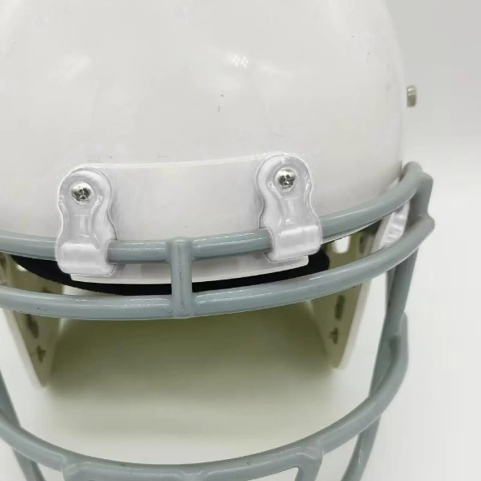 Clip Universali per Casco da Football, Fissaggio Rapido Senza Attrezzi, Kit Accessori per Casco da Rugby