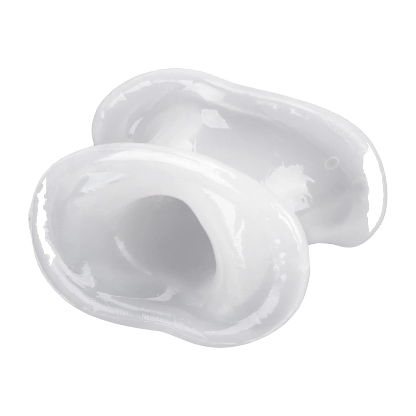 Sweat Resistant Ventilated Silicone Retention Cage Matching Flexible Sack Support Band Full Transparent Body Gentle