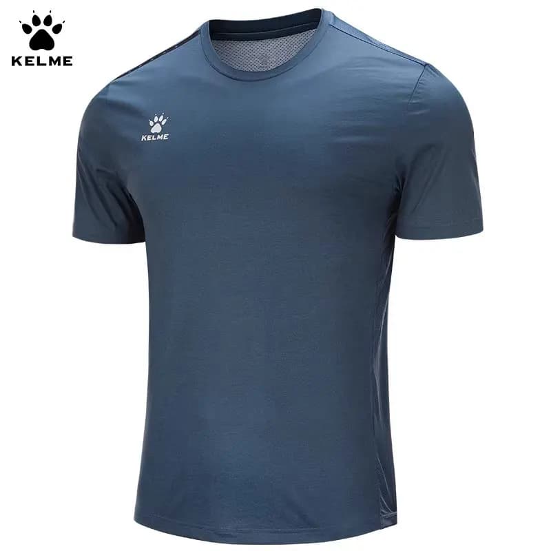 Knit T-shirt Corte Kelme for Men, Top Culture Calcistics, Sports Knit for Running and Training, Short Sleeves shirt for Open Fitness