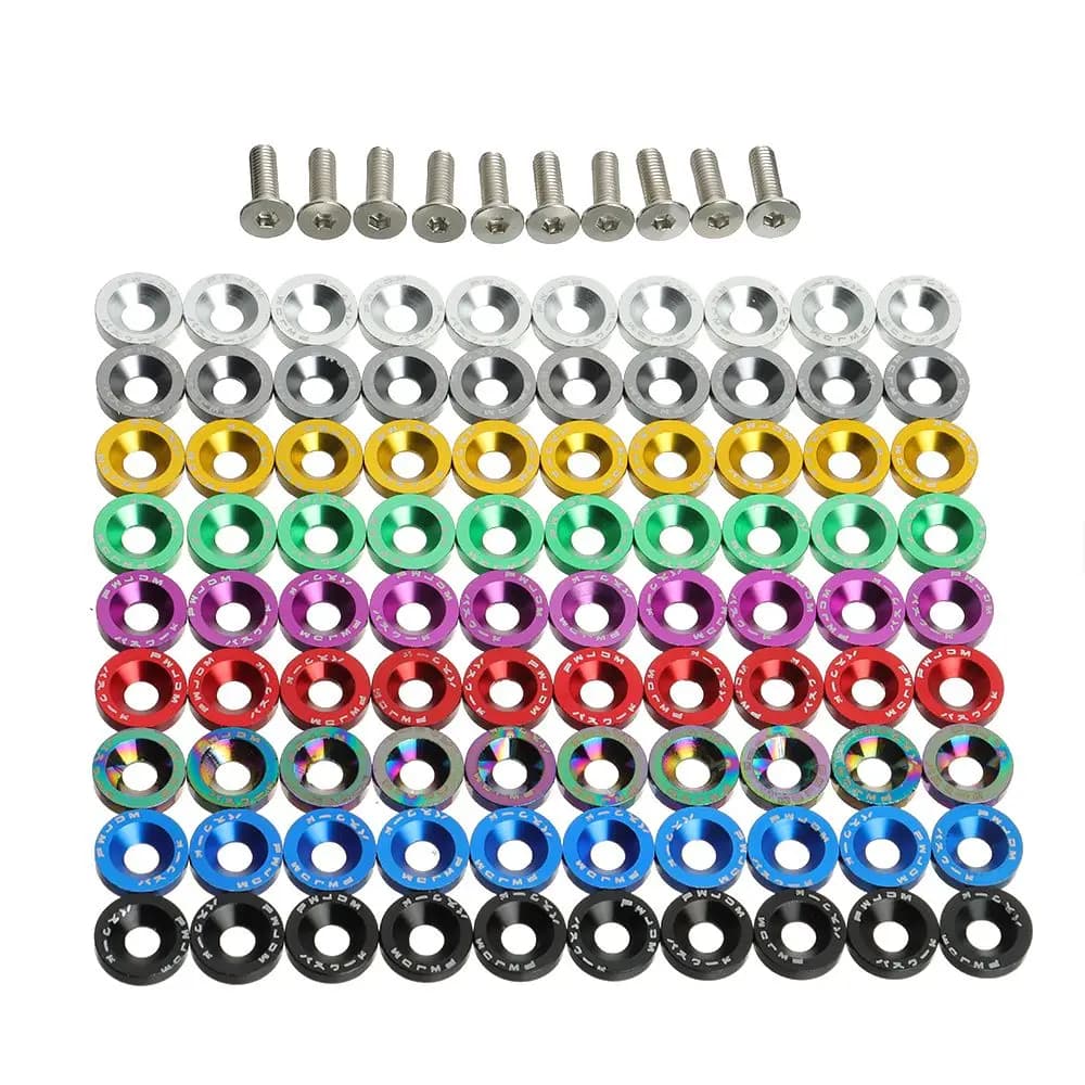 10 PZ 8 Colori Scooter Elementi di Fissaggio Viti Manubrio Vite Rondelle per Dualtron 1 2 3 Thunder Eagel Ultra Zero 9 Parti Auto viti