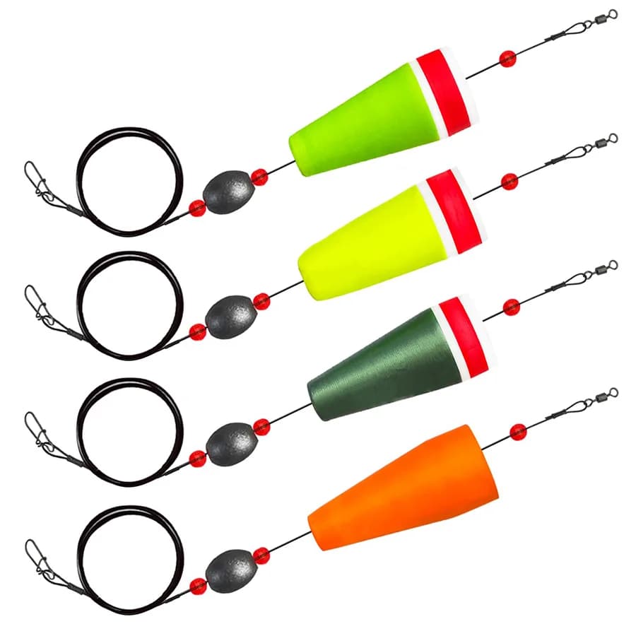Fishing floats Bobber Fishing Popping Cork Trout Floating Rig Weighted Popping Floating Cork Trout Floating for Salt Water Fishing
