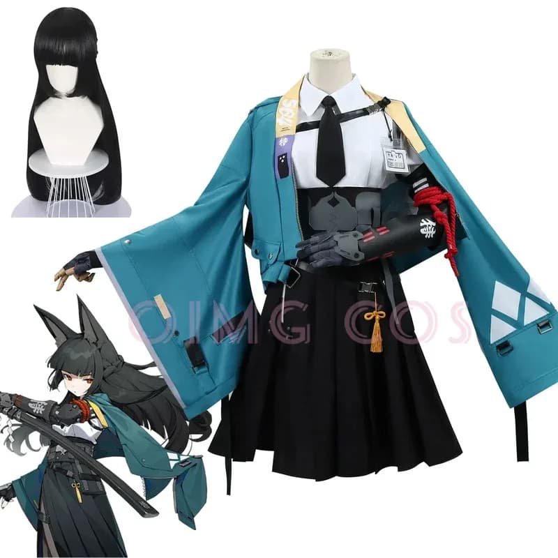 Zenless Zone Zero Hoshimi Miyabi Costume Cosplay Carnevale per adulti Uniforme Anime Costumi per feste di Halloween Gioco per donne in maschera
