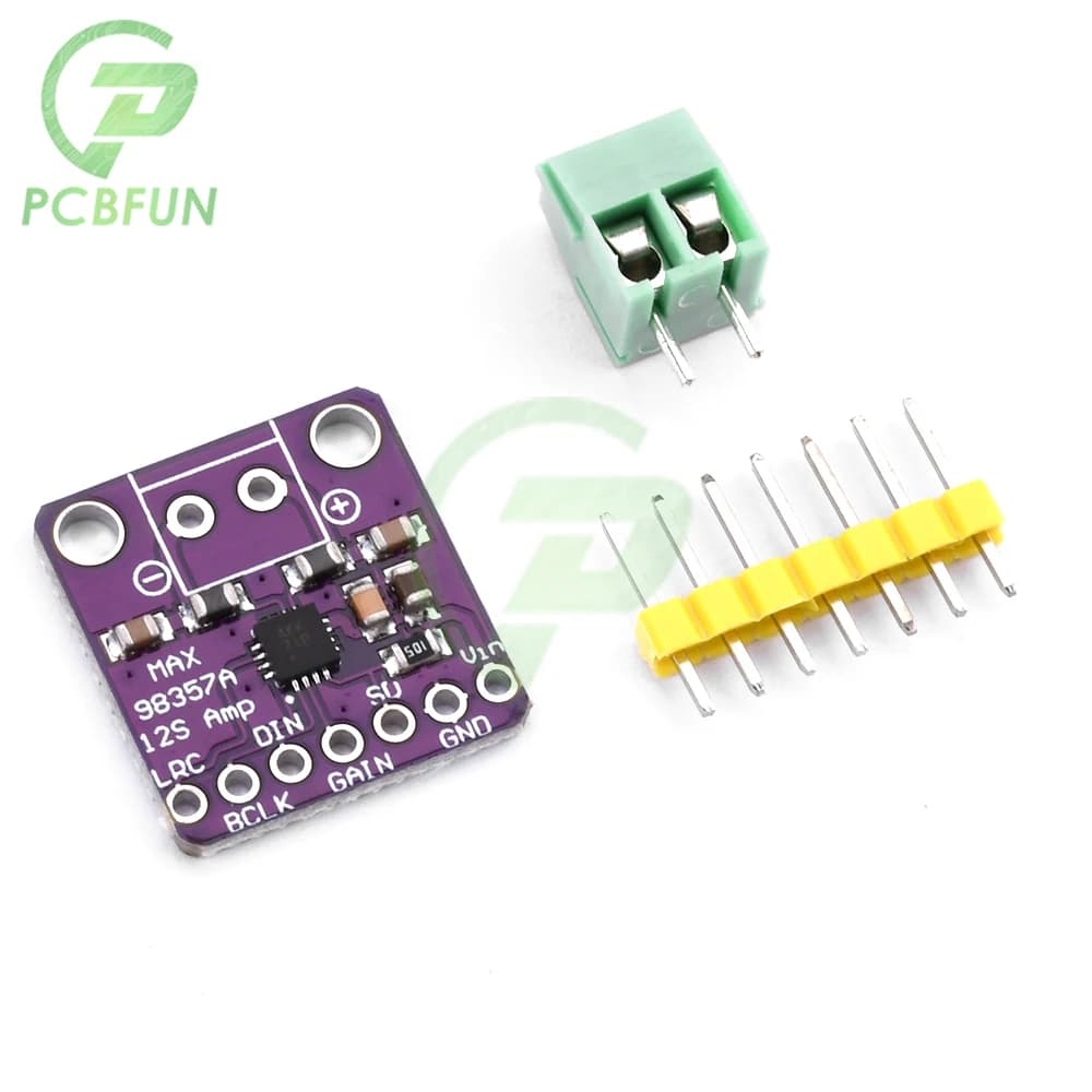 High Quality MAX98357 MAX98357A I2S 3W Class D Amplifier Breakout Interface I2S DAC Decoder for Raspberry Pi Esp32