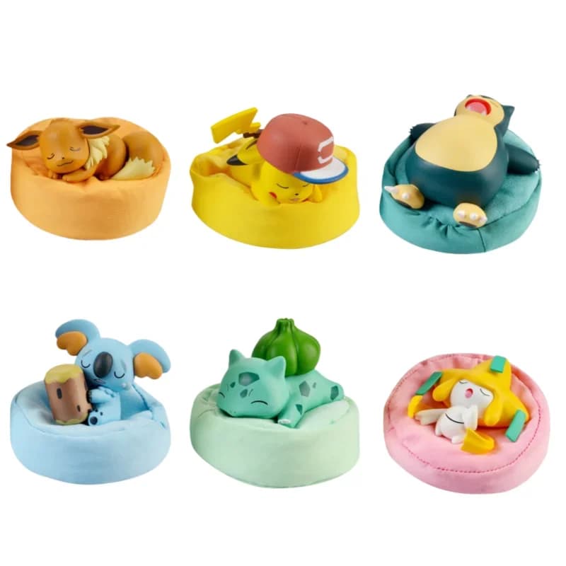 Pokemon Anime Pikachu Eevee Poket Regalo Pokemon Starry Dream Series Action Figures Bulbasaur Snorlax Mostro Modello Ornamenti Giocattolo