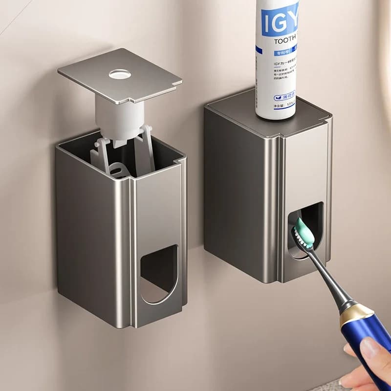 Dispenser Automatico di Dentifricio a Parete 2025, Impermeabile, per Doccia e Bagno
