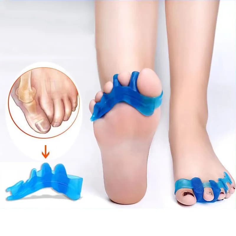 Toe Separator Hallux Valgus Corrector Bunions Finger Separator Toe Corrector Fingers Feet Haluksy Toe Spreader Bunion Corrector