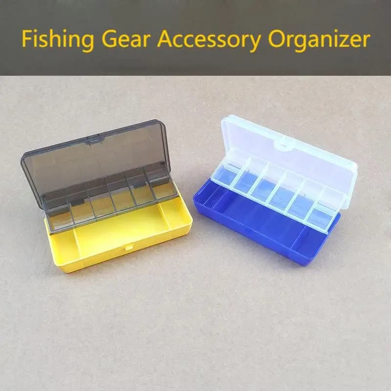 2pc Storage Box Portable Fishing Tackle Box 11 Compartments Double-deck Storage Case Carp Fishing Accessories Lure Hook Tool Box