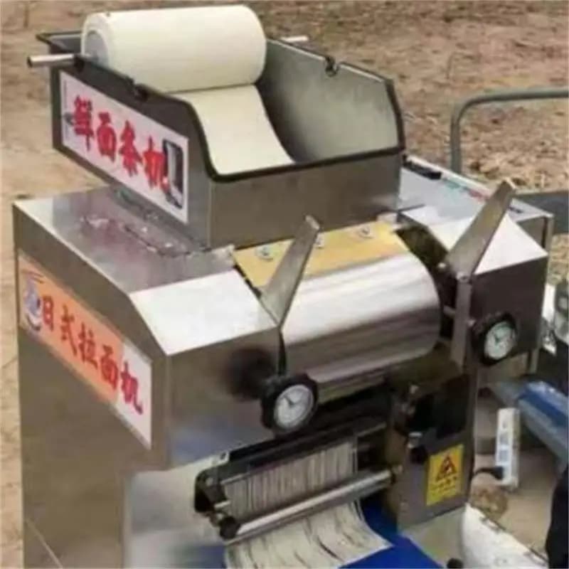 Tagliatelle piatte rotonde elettriche che producono pressa per tagliatelle per pasta