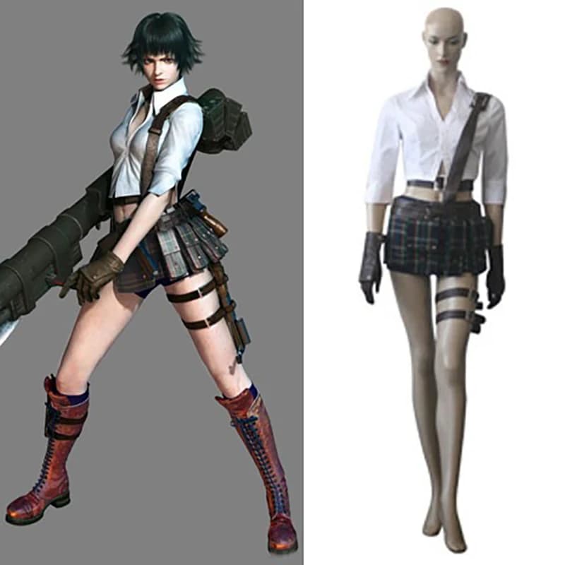AVAILABLE Women's Costume, Mary Set for Girls, Halloween Costume, Cosplay Costume E001