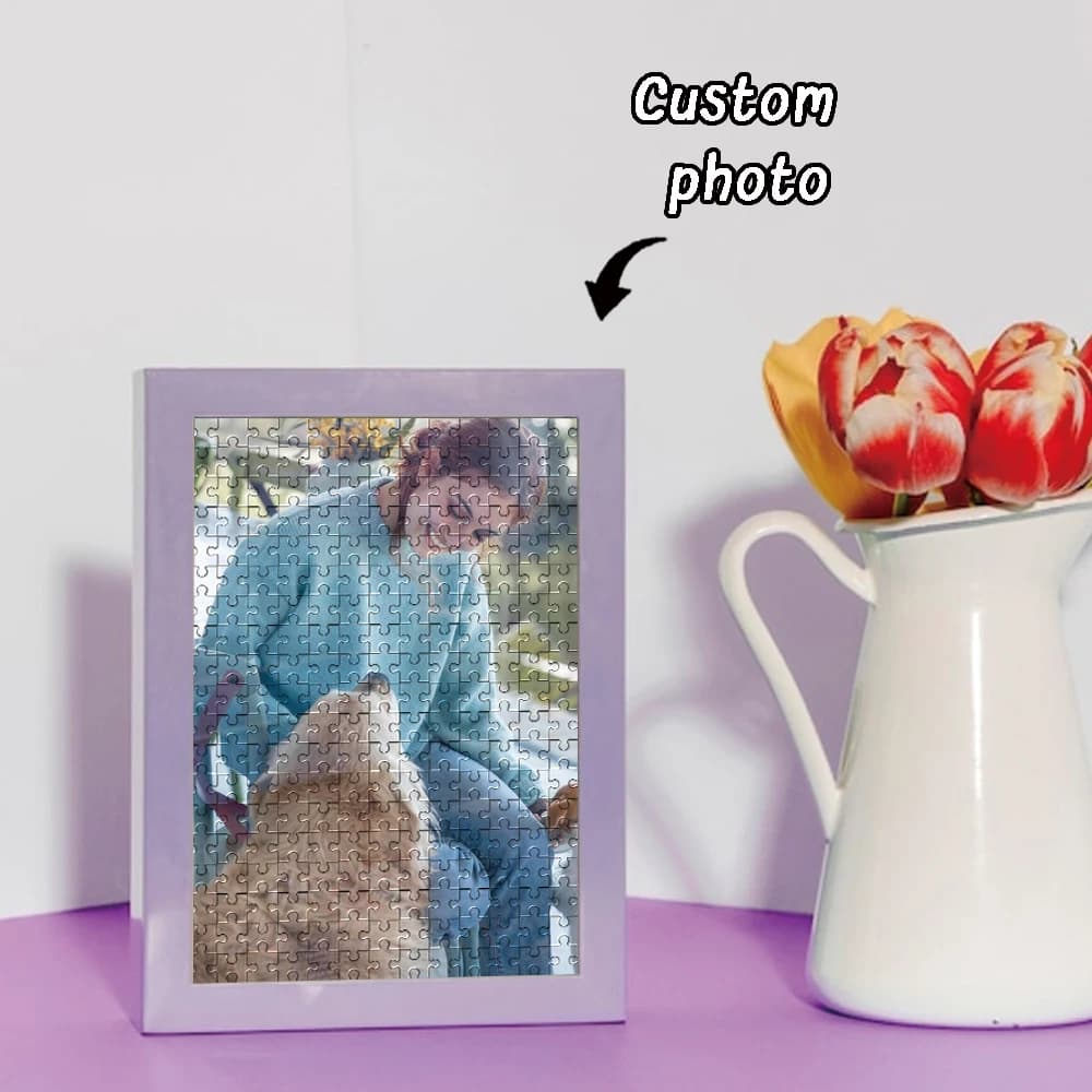 Personalized Customizable to add photos, Leisure photo puzzle for puzzle enthusiasts