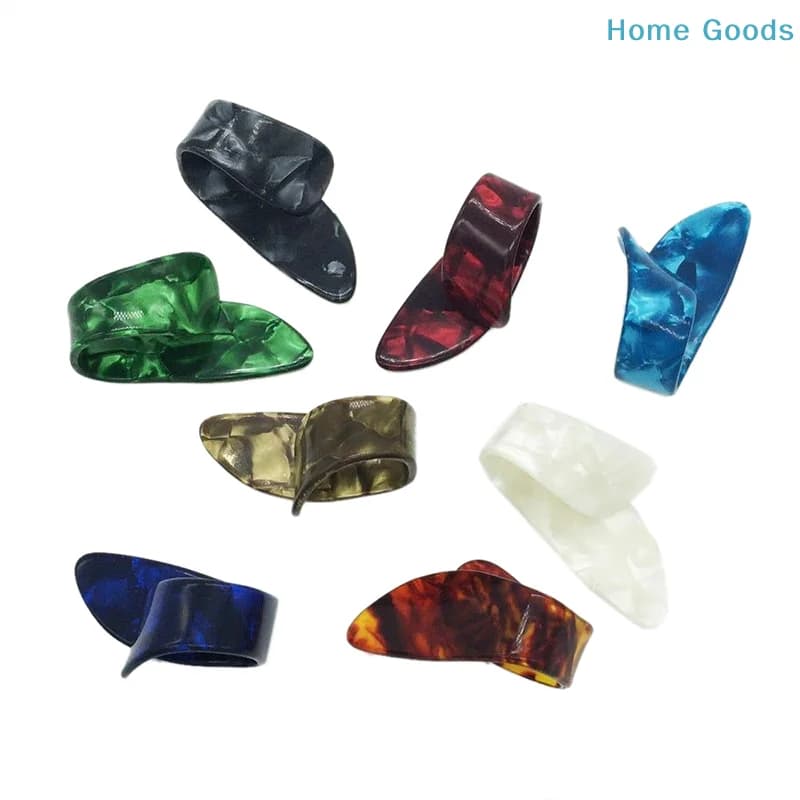 preferred1 Pc Thumb Finger Guitar Pick Acoustic Electric Celluloid Mediator Thumbpicks Guitar Thumbpicksproduct