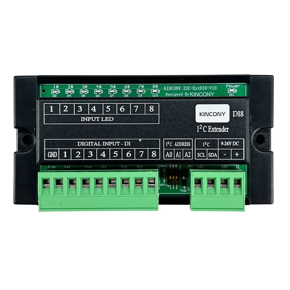 Scheda di ingresso I2c di espansione IO PCF8574 -KinCony DI8 per assistente domestico ESPHome