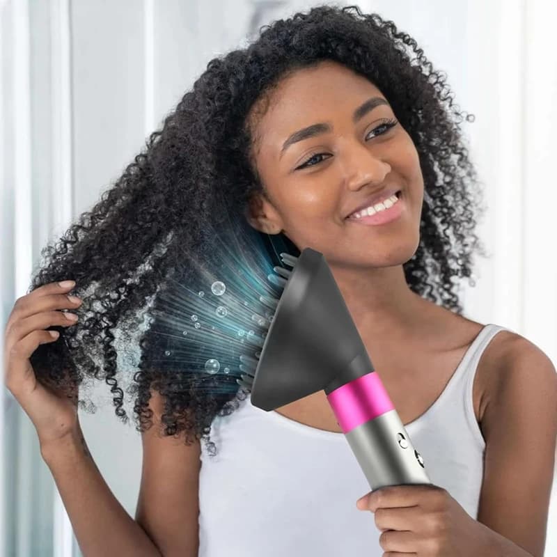 Large round volumizing brush for iron styling tools HS01 HS05