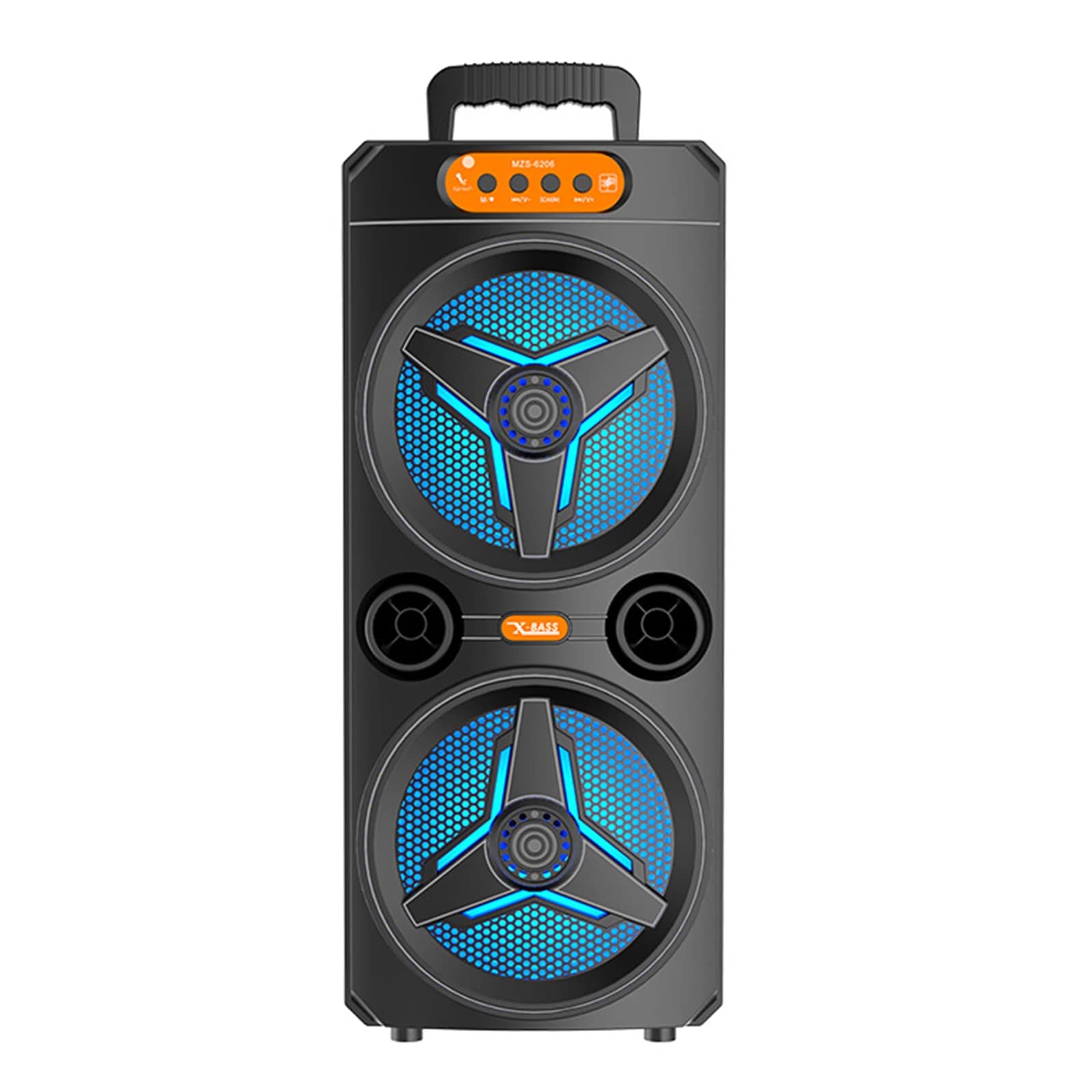 Altoparlante Bluetooth con Microfono Wireless, Macchina per Karaoke con Supporto TWS/AUX/USB/Scheda TF/Radio FM per Feste, Campeggio e Giardino