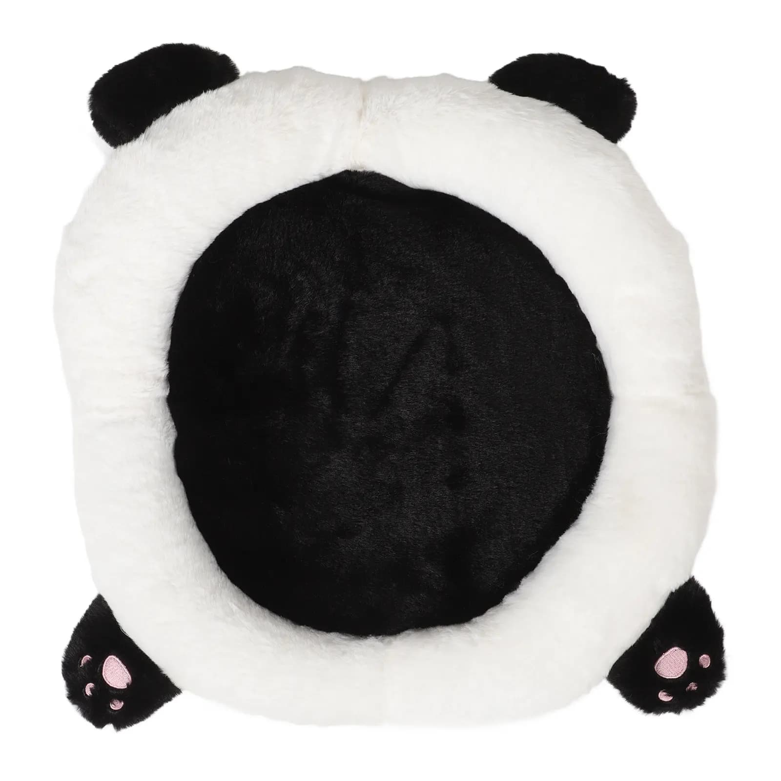 Cuscino per Sedile Auto Design Panda, Supporto Lombare Universale, Stile Cartone Animato, per Ufficio e Guida