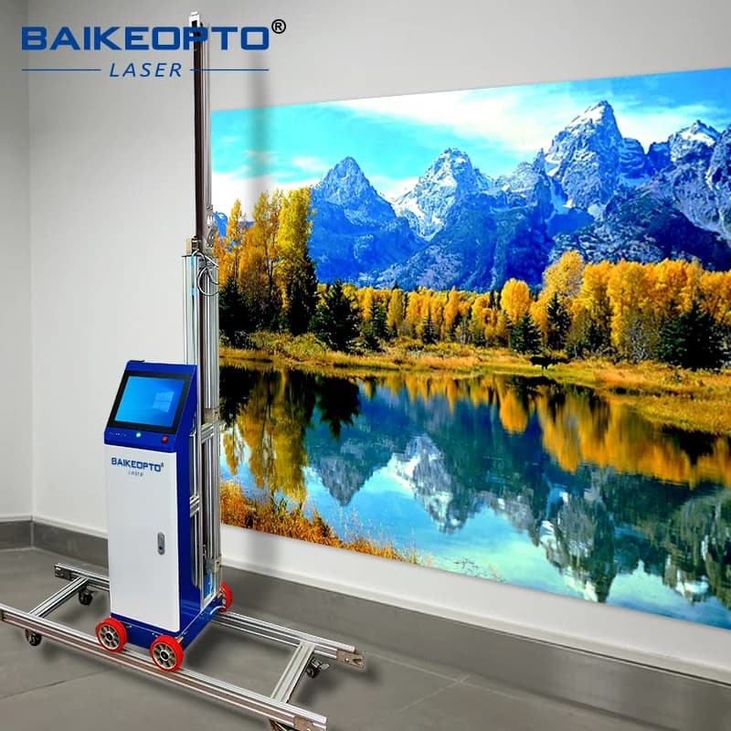 3D Vertical Wall Printer / 3D Wall Mount 3D Wall Printer Inkjet Wall Printer for UV Digital Paint