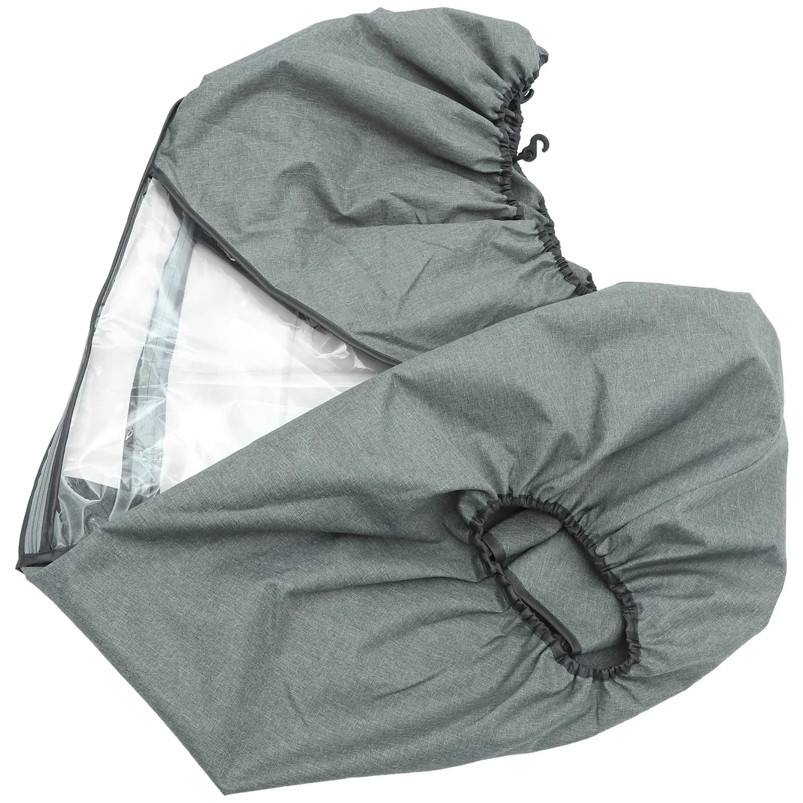Windproof Stroller Rain Cover Waterproof Dustproof Spittle Proof for Outdoor Use Fits Standard Strollers Easy Access Baby