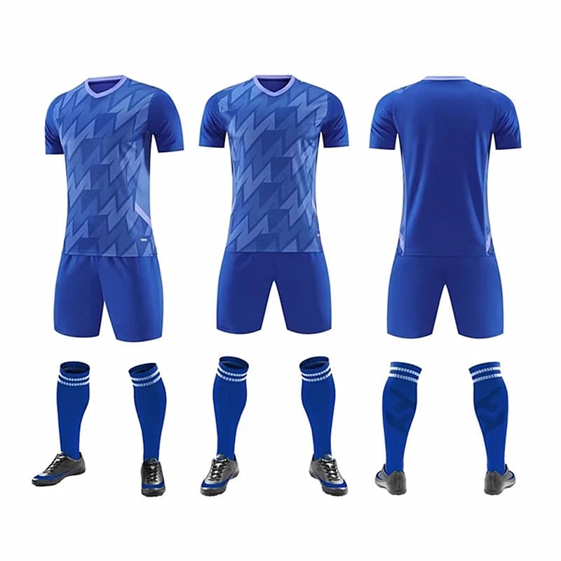 Football Sports Uniforms for Kids Men Sportswear Breathable Sports Clothes Men Boys Soccer Jersey Training Tracksuit