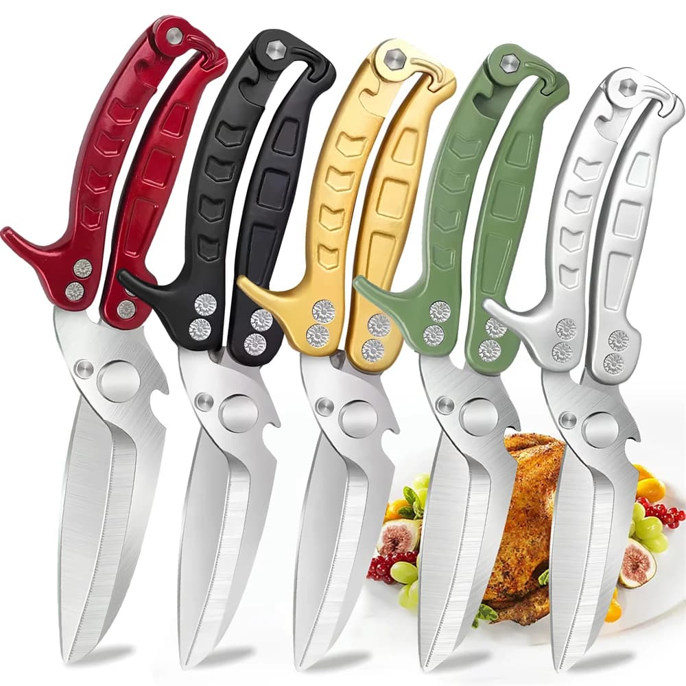 1PC, forbici da cucina multifunzionali forbici per ossa di pollo forbici per alimenti forbici da cucina gadget per la casa forbici strumenti