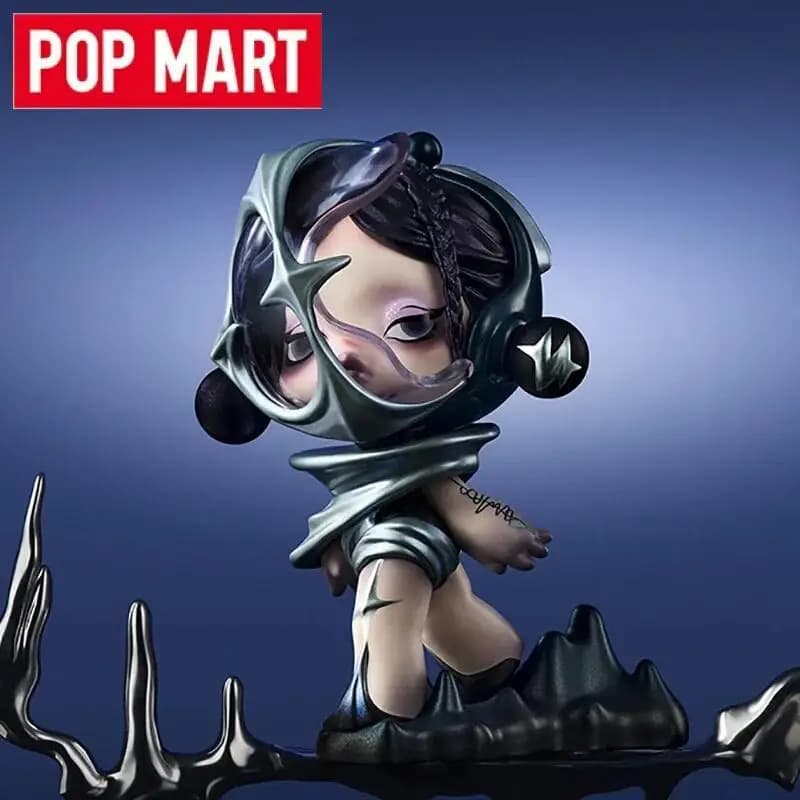 POP MART Skullpanda The Sound Series Blind Box Mystery Box Guess Bag Toys Doll Cute Anime Figure Desktop Ornamentsdel Regalo per ragazze