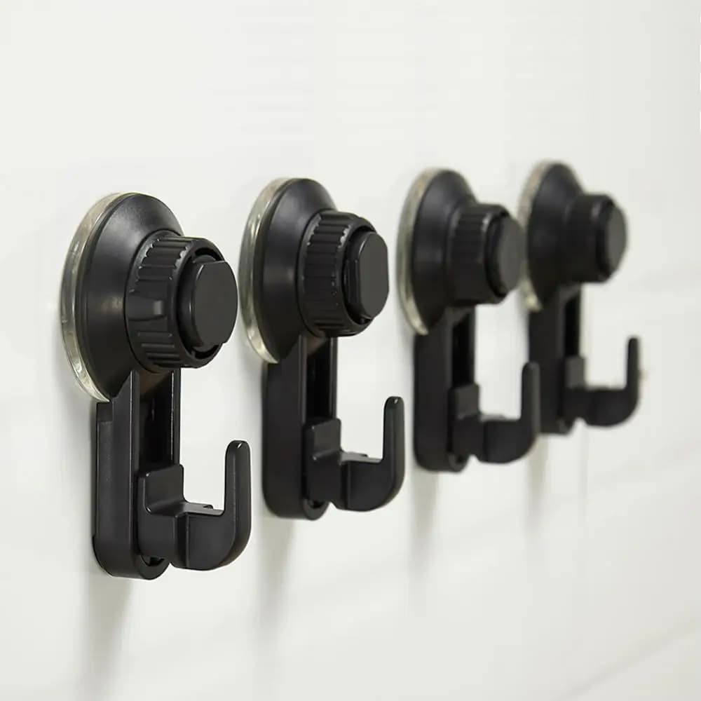 Forte gancio a ventosa senza punzonatura Gancio a ventosa Bagno Cucina Gancio sottovuoto Gancio posteriore per porta Gancio singolo sottile per uso domestico