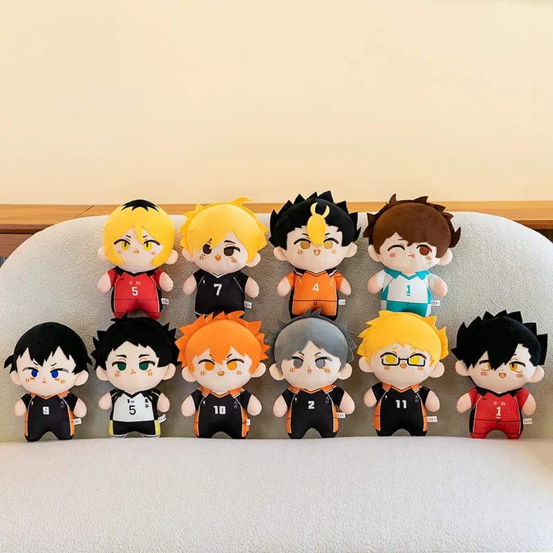 Nuovi giocattoli di peluche per bambole da 23 cm Cute Anime farciti regali per bambini neonati grandi giocattoli morbidi per bambini