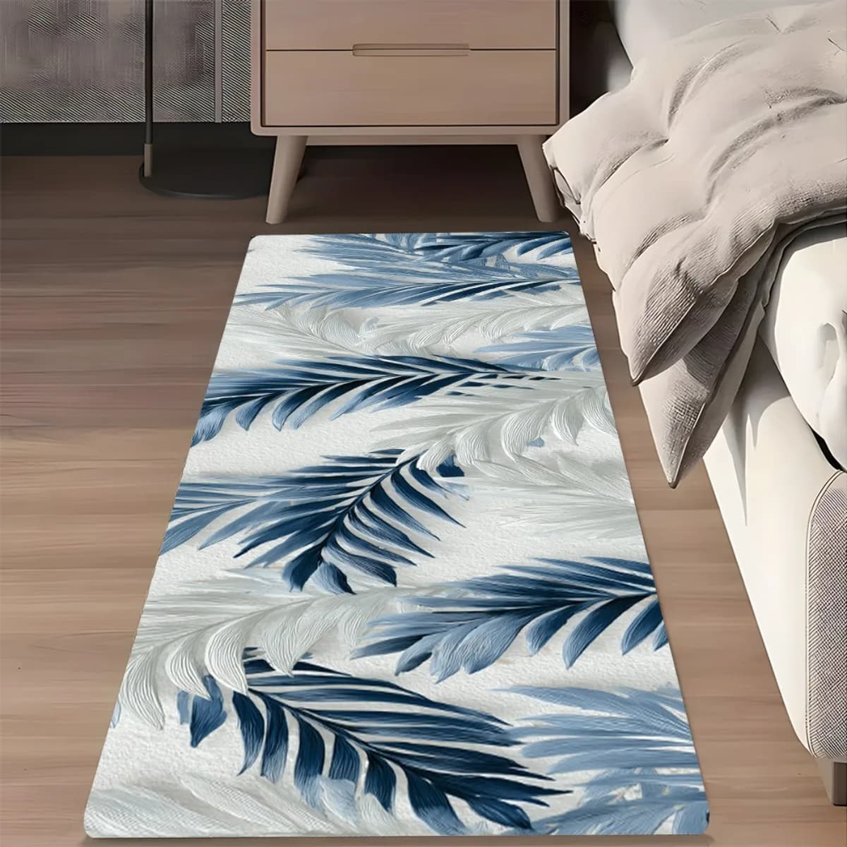 1PC Foglie Tappeti da cucina Tappetini antiscivolo per la casa Design pop Tappeto da bagno Tappetino da bagno Tappeto per la casa Lavandino Lavanderia Decor