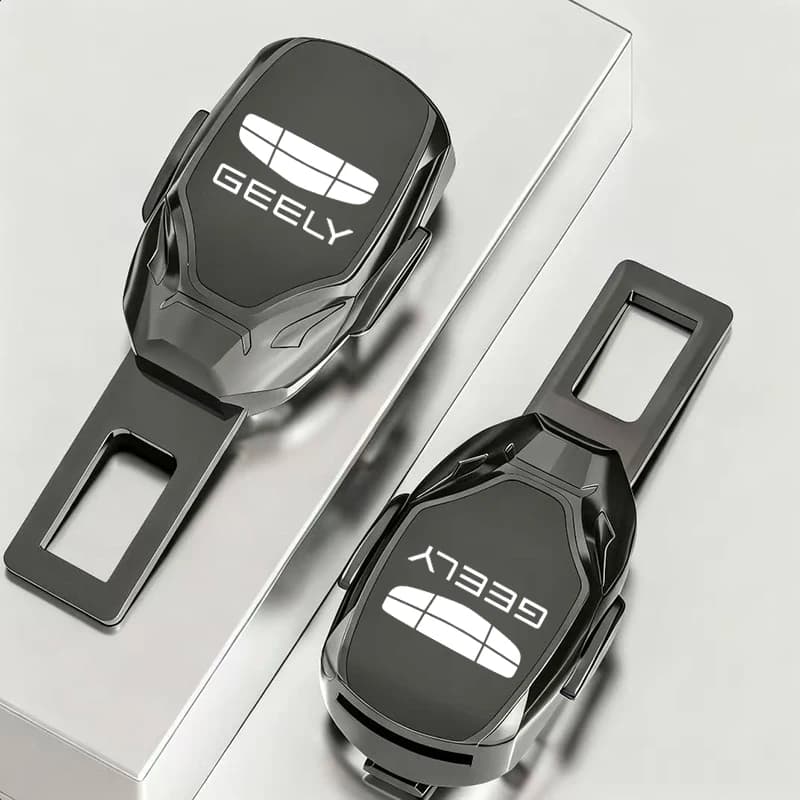 Car Seat Belt Extender Seatbelt Lock Buckle Clip Plug For Geely Geometry C Coolray GX3 LC Panda Emgrand X7 EC7 Azkarra