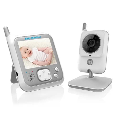 Baby monitor digitale wireless a lunga distanza da 3,2 pollici Monitoraggio della temperatura Ninna nanna Babysitter Nanny Cam Intercom VOX Baby Camera