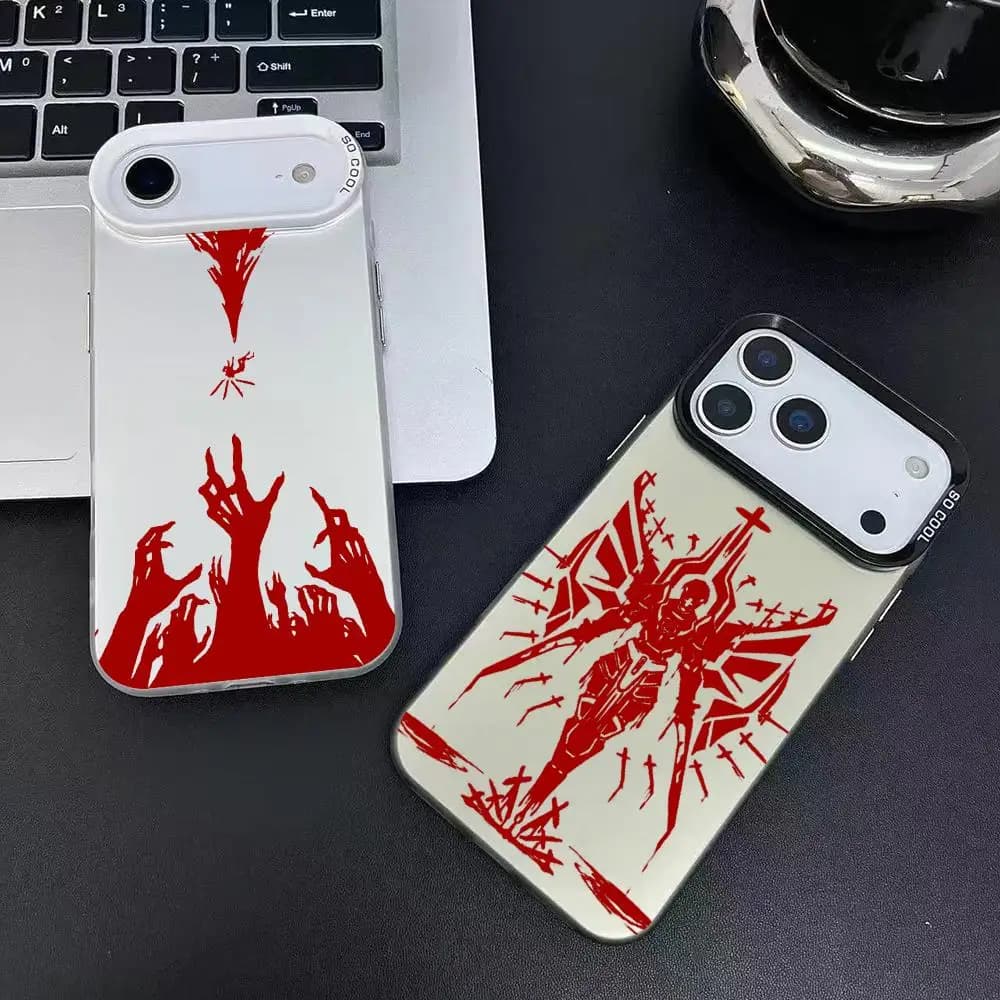 GAME U-ULTRAKILL Phone Case For iPhone 17 16 15 14 13 12 11 Pro Max Designer Matte Laser Aurora Funda Phone Case