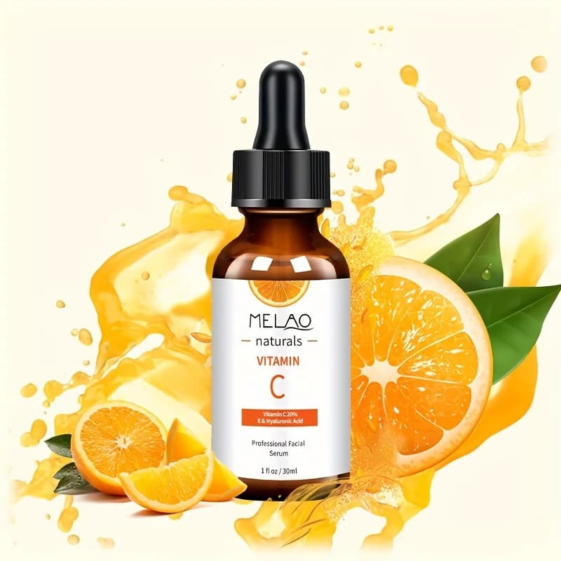 Face serum MELAO VITAMIN C SERUM with vitamin C, hyaluronic acid, vitamin E and other – Lighting serum for skin uniform tone