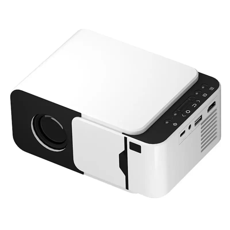 ABZZ-Minit5 Home HD Projector Mini Portable Mini Smart Phone Home Theater Projection US Plug