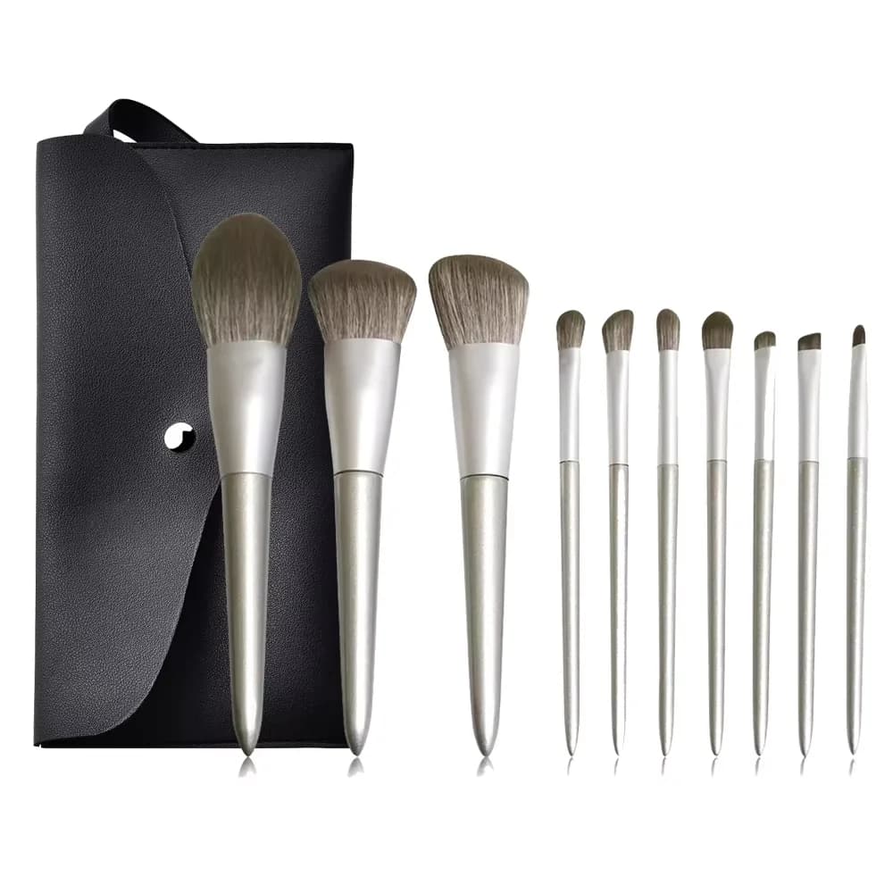 High Quality Wooden Handle Makeup Tool Synthetic Hair Eyeshadow Makeup Brush Set Kit Eyeshadow Cosmetic Makeup Tools
