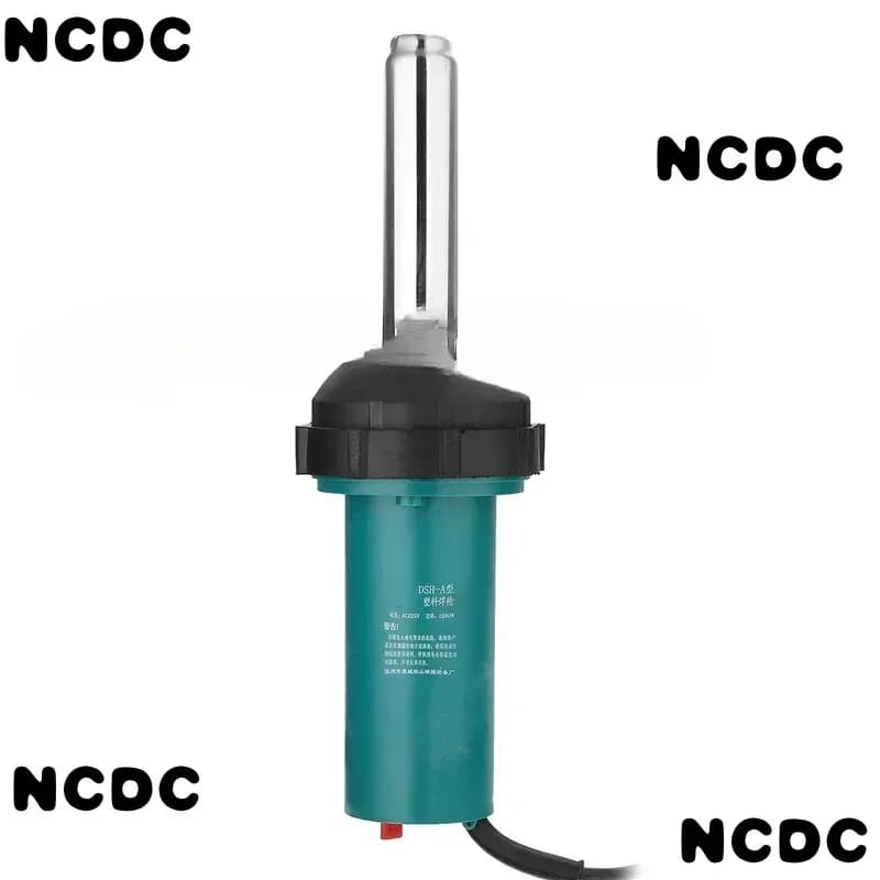 Kit Pistola Termica per Saldatura a Caldo in Plastica 1080W 220V 50Hz con Ugello a Penna, Punta Piatta e Rullo a Pressione