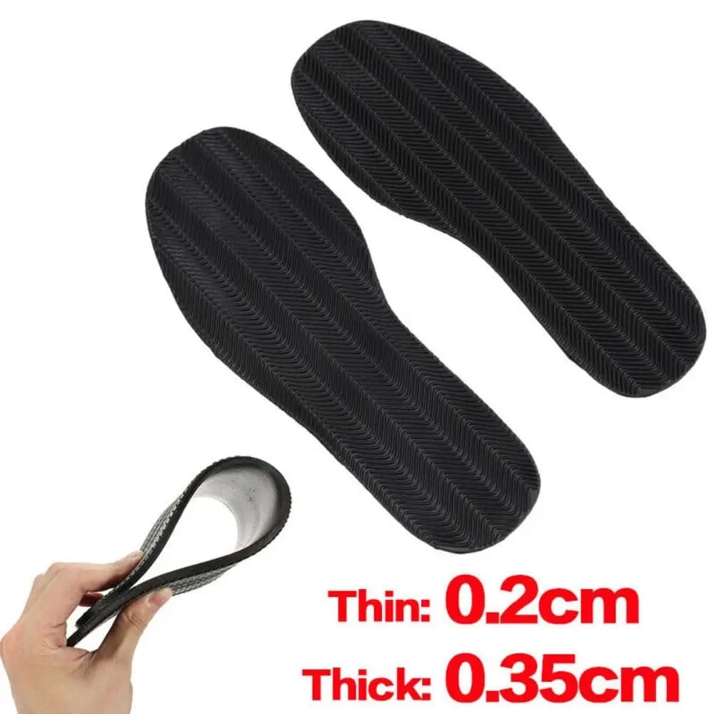 New Anti Slip Stick On Soles Rubber Wear-resistant Shoes Repair Supplies Adjustable Top DIY Soles Stick