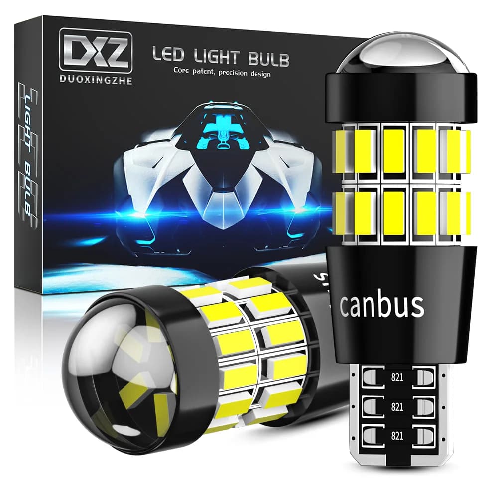 DXZ 2PCS W5W T10 Lampadine a LED Lente 30SMD 12V WY5W Canbus Auto Liquidazione Interni Cupola Luce di Segnale di Parcheggio per BMW Audi Mercedes