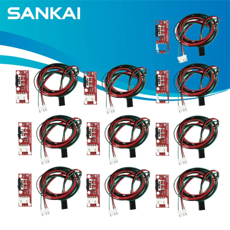 High Quality Mechanical Endstop Switch, Limit Sensor with Wire, Fit for RAMPS 1.4,Professional Parts for3DPrinter Arduino System