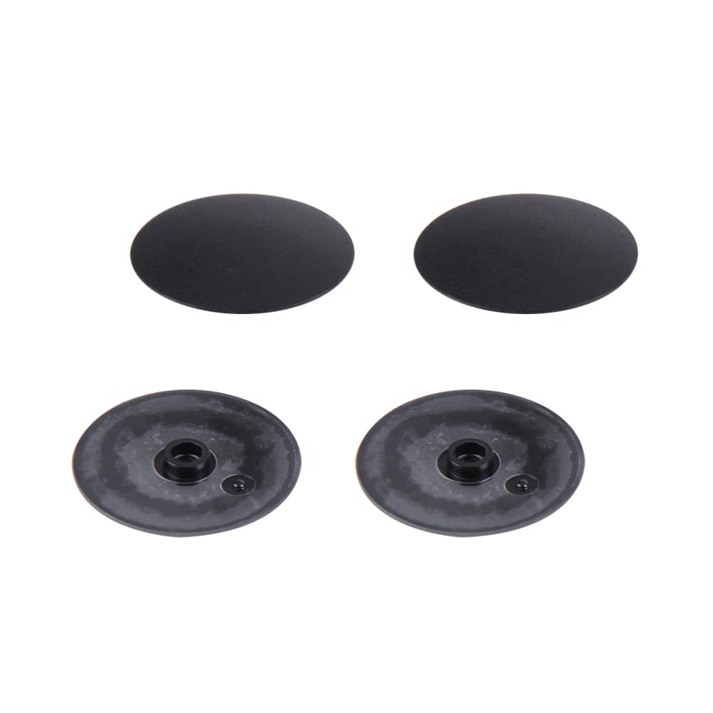 4PCS Rubber Foot Laptop Feet Pad Bottom Case Rubber Foot Stand Holder Black Foot Mat Replacement for Macbook Pro