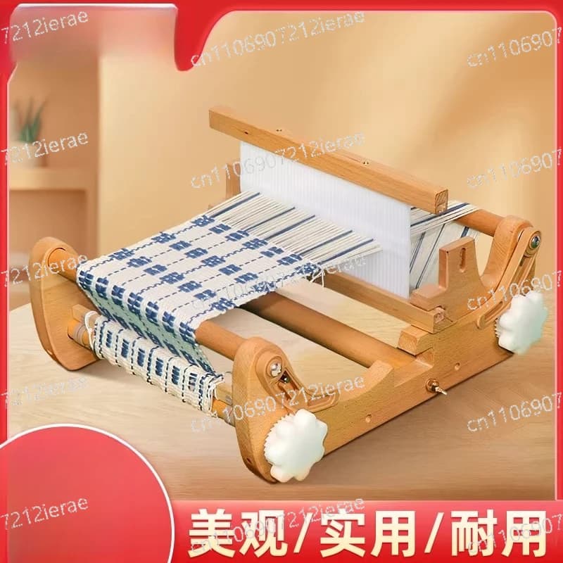 Household desktop loom Easy hand weaving Small loom Mini adult split weaving