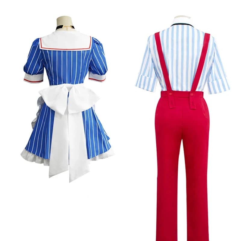 3'x,4'f\6/Mesmerizer Miku And Teto Cosplay Costumes Wig Anime Role Play JK Uniform Halloween Carnival Party Dressing Ff;5,b'7\k.