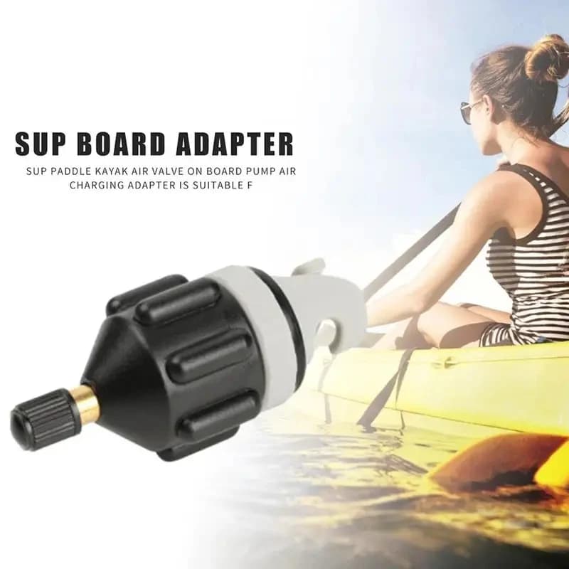 Adattatore universale per pompa SUP da 1-6 pezzi, connettore convertitore valvola aria per gommone, per valvola pompa aria per Stand Up Paddle Board e Kayak