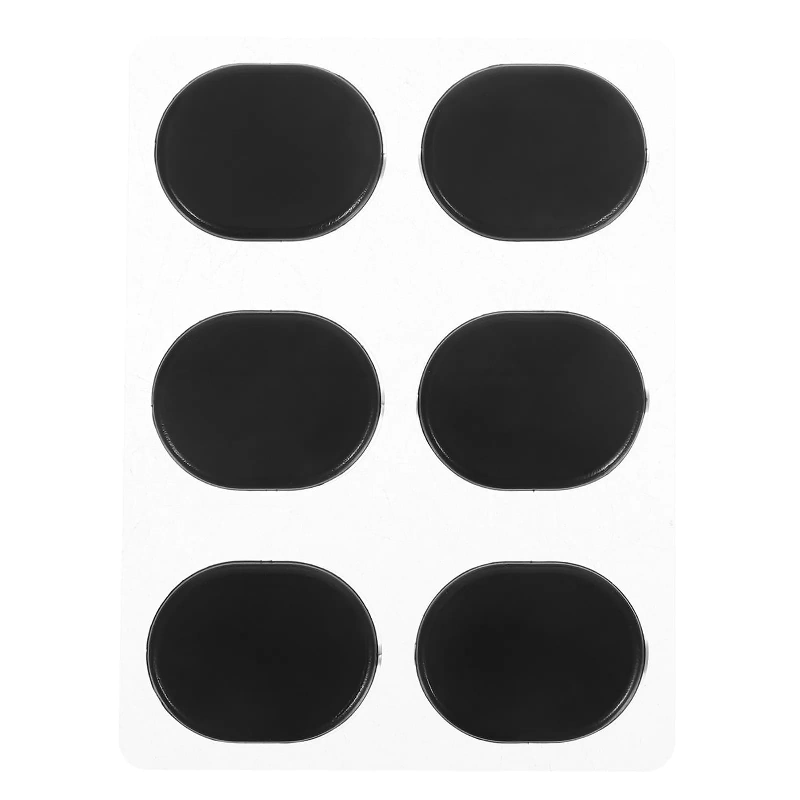 Set di 6 Cuscinetti in Silicone Autoadesivi per Riduzione del Rumore e Controllo delle Vibrazioni per Batteria Acustica